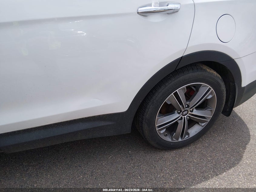 2016 Hyundai Santa fe VIN KM8SRDHF2GU137874 IAAI salvage auction — LEFT SIDE, Clear (Minnesota), sold $2,050 on 2026-07-06 (photo 6)