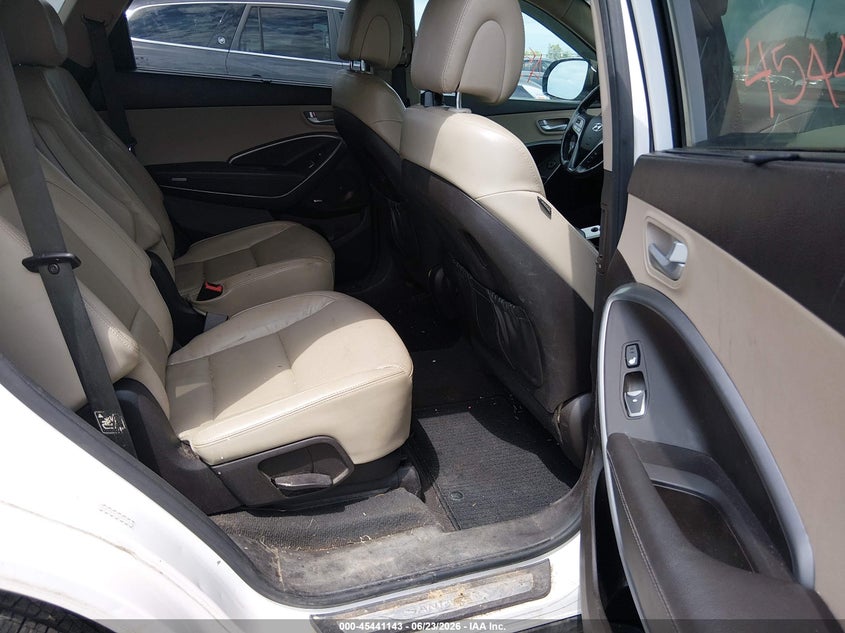 2016 Hyundai Santa fe VIN KM8SRDHF2GU137874 IAAI salvage auction — LEFT SIDE, Clear (Minnesota), sold $2,050 on 2026-07-06 (photo 8)