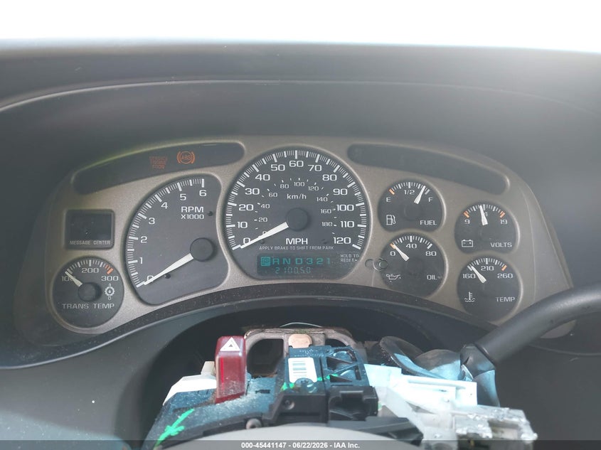 2002 Gmc Yukon VIN 1GKEK63U82J324557 IAAI salvage auction — THEFT, Salvage (Texas), sold $550 on 2026-07-12 (photo 7)