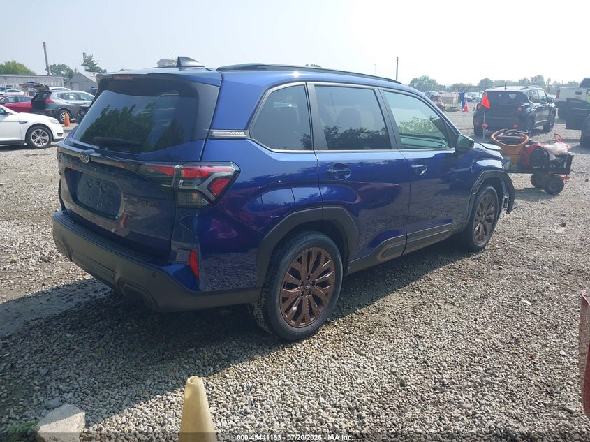 2025 Subaru Forester VIN JF2SLDHC1SH552568 IAAI salvage auction — FRONT END, Salvage (Ohio), sold $8,700 on 2026-09-01 (photo 4)
