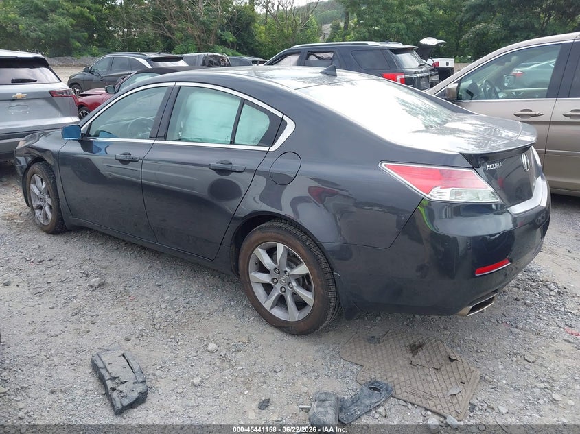 2012 Acura Tl VIN 19UUA8F55CA023046 IAAI salvage auction — LEFT FRONT, Salvage (Georgia), sold $2,300 on 2026-08-29 (photo 3)