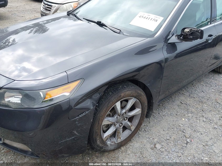2012 Acura Tl VIN 19UUA8F55CA023046 IAAI salvage auction — LEFT FRONT, Salvage (Georgia), sold $2,300 on 2026-08-29 (photo 6)