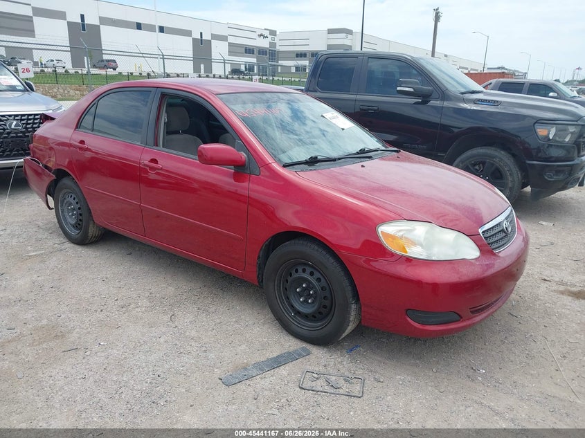 2005 Toyota Corolla VIN JTDBR32EX50055975 IAAI salvage auction — REAR END, Salvage (Texas), sold $1,000 on 2026-07-11 (photo 1)