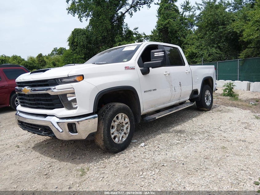 2024 Chevrolet Silverado 2500 VIN 1GC1YNEY0RF202212 IAAI salvage auction — REAR END, Salvage (Pennsylvania), sold $9,350 on 2026-07-09 (photo 2)