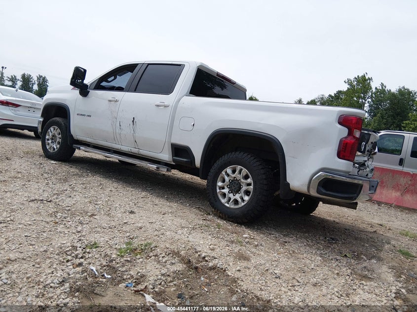 2024 Chevrolet Silverado 2500 VIN 1GC1YNEY0RF202212 IAAI salvage auction — REAR END, Salvage (Pennsylvania), sold $9,350 on 2026-07-09 (photo 3)