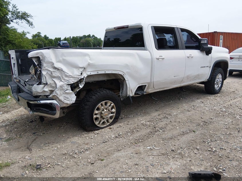 2024 Chevrolet Silverado 2500 VIN 1GC1YNEY0RF202212 IAAI salvage auction — REAR END, Salvage (Pennsylvania), sold $9,350 on 2026-07-09 (photo 4)