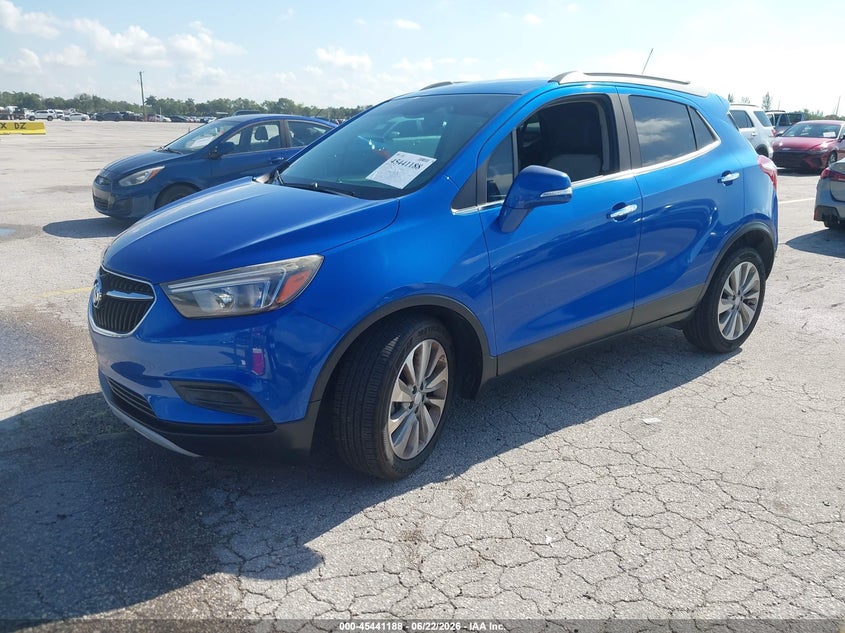 2018 Buick Encore VIN KL4CJASB2JB679137 IAAI salvage auction — SIDE, Salvage Title, sold $25 on 2026-07-30 (photo 2)