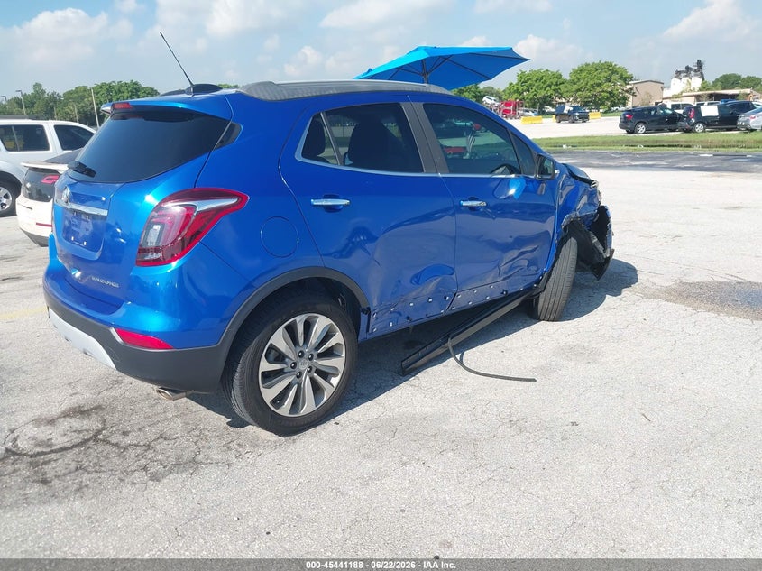 2018 Buick Encore VIN KL4CJASB2JB679137 IAAI salvage auction — SIDE, Salvage Title, sold $25 on 2026-07-30 (photo 4)