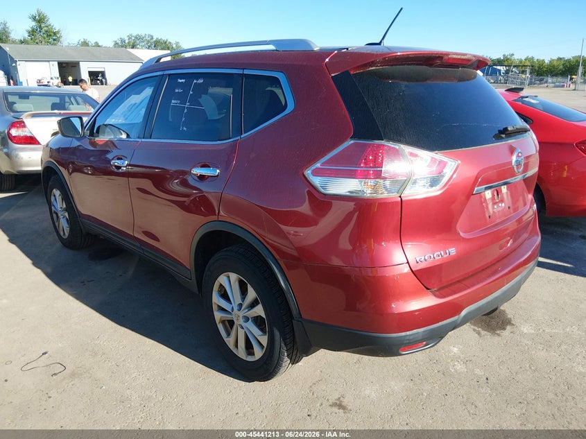 2015 Nissan Rogue VIN KNMAT2MV1FP585054 IAAI salvage auction — FRONT END, Salvage (Ohio), sold $1,025 on 2026-07-21 (photo 3)