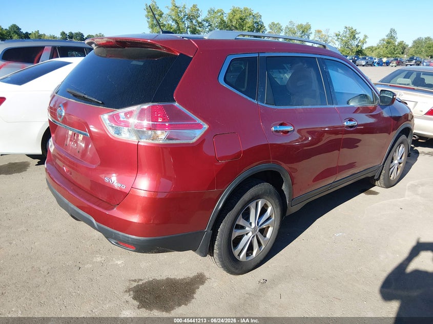 2015 Nissan Rogue VIN KNMAT2MV1FP585054 IAAI salvage auction — FRONT END, Salvage (Ohio), sold $1,025 on 2026-07-21 (photo 4)