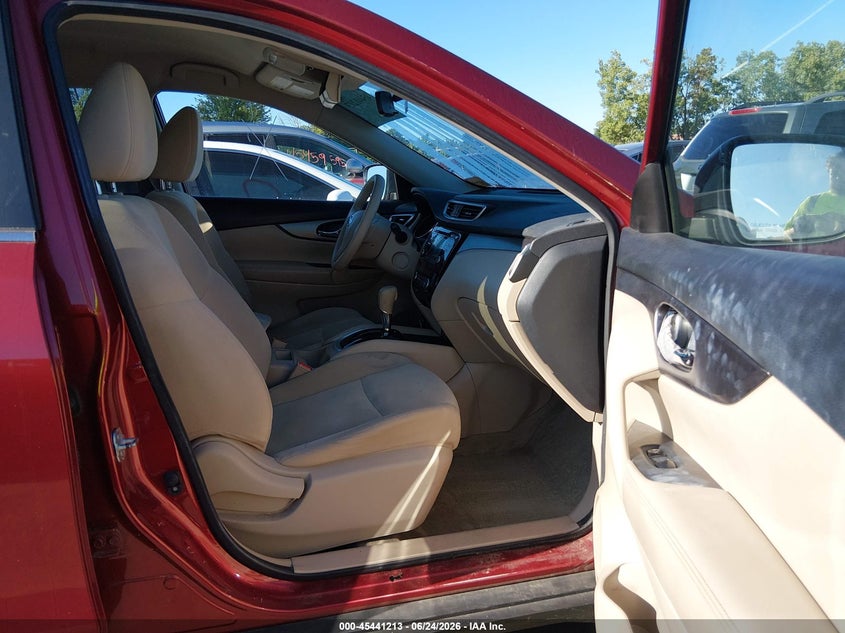 2015 Nissan Rogue VIN KNMAT2MV1FP585054 IAAI salvage auction — FRONT END, Salvage (Ohio), sold $1,025 on 2026-07-21 (photo 5)