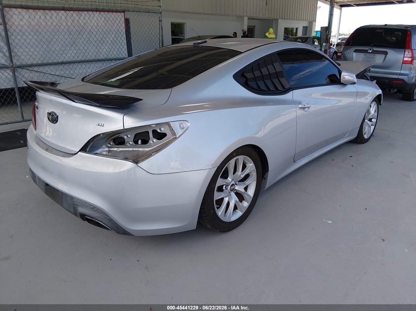 2016 Hyundai Genesis VIN KMHHT6KJ4GU135533 IAAI salvage auction — FRONT END, Rebuildable (Florida), sold $700 on 2026-07-22 (photo 4)