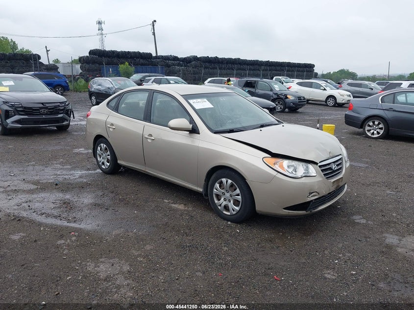 2009 Hyundai Elantra VIN KMHDU46D39U751067 IAAI salvage auction — FRONT END, Salvage (Pennsylvania), sold $625 on 2026-07-08 (photo 1)
