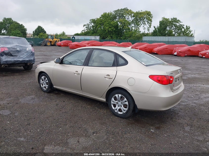 2009 Hyundai Elantra VIN KMHDU46D39U751067 IAAI salvage auction — FRONT END, Salvage (Pennsylvania), sold $625 on 2026-07-08 (photo 3)
