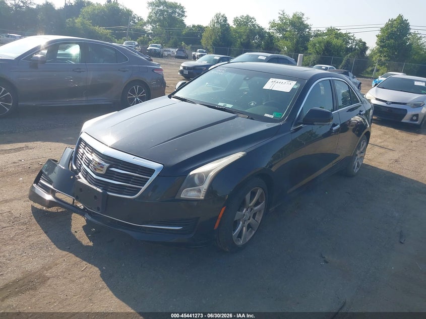2015 Cadillac Ats VIN 1G6AH5RX2F0102969 IAAI salvage auction — FRONT END, Salvage (Virginia), sold $650 on 2026-07-29 (photo 2)