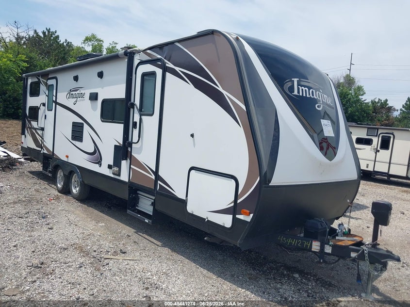 2015 Grand design Imagine VIN 573TE3227J6604988 IAAI salvage auction — ROOF, Salvage (Indiana), sold $275 on 2026-07-29 (photo 1)