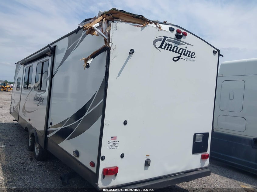 2015 Grand design Imagine VIN 573TE3227J6604988 IAAI salvage auction — ROOF, Salvage (Indiana), sold $275 on 2026-07-29 (photo 3)