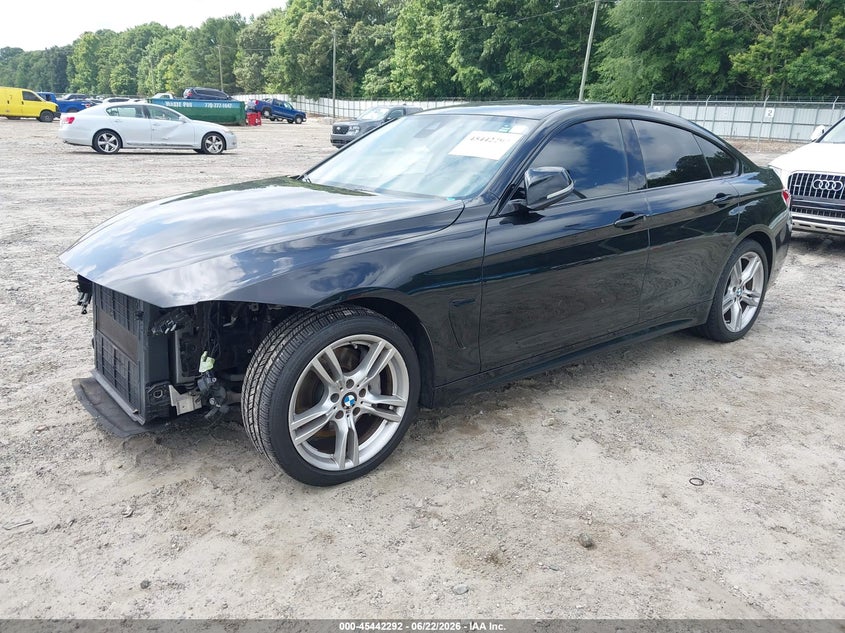 2019 BMW 4er VIN WBA4J1C53KBM19136 IAAI salvage auction — RIGHT FRONT, Salvage (Georgia), sold $7,450 on 2026-08-20 (photo 2)