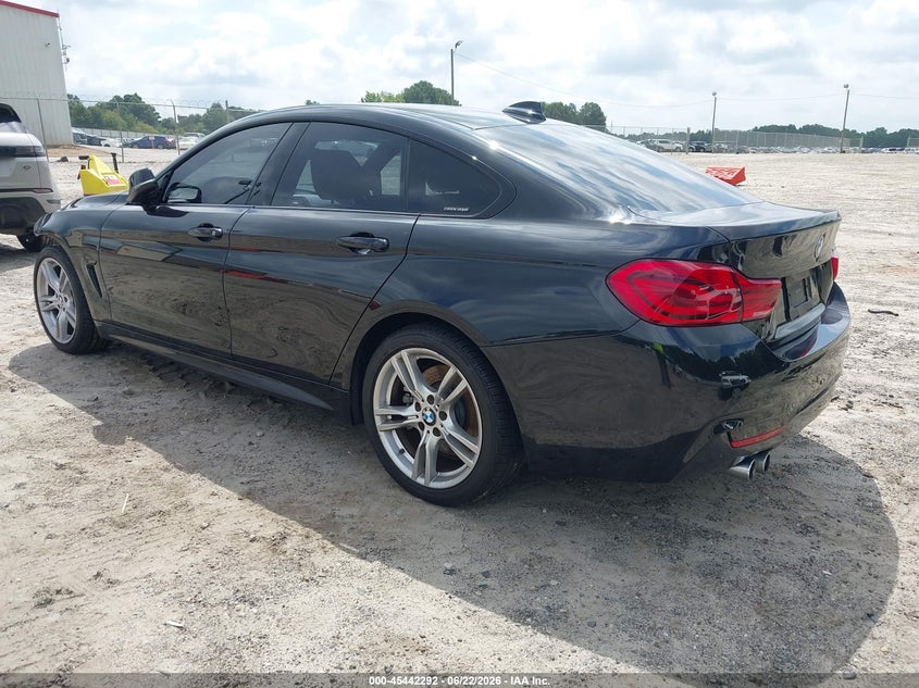 2019 BMW 4er VIN WBA4J1C53KBM19136 IAAI salvage auction — RIGHT FRONT, Salvage (Georgia), sold $7,450 on 2026-08-20 (photo 3)