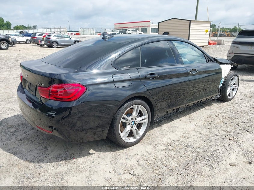 2019 BMW 4er VIN WBA4J1C53KBM19136 IAAI salvage auction — RIGHT FRONT, Salvage (Georgia), sold $7,450 on 2026-08-20 (photo 4)