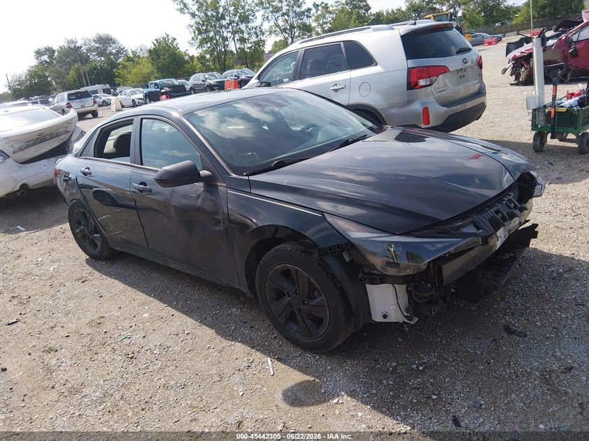 2022 Hyundai Elantra VIN 5NPLM4AG5NH064663 IAAI salvage auction — NORMAL WEAR, Salvage (Texas), sold $1,050 on 2026-07-28 (photo 1)