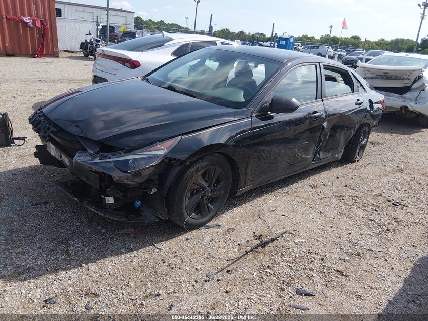 2022 Hyundai Elantra VIN 5NPLM4AG5NH064663 IAAI salvage auction — NORMAL WEAR, Salvage (Texas), sold $1,050 on 2026-07-28 (photo 2)