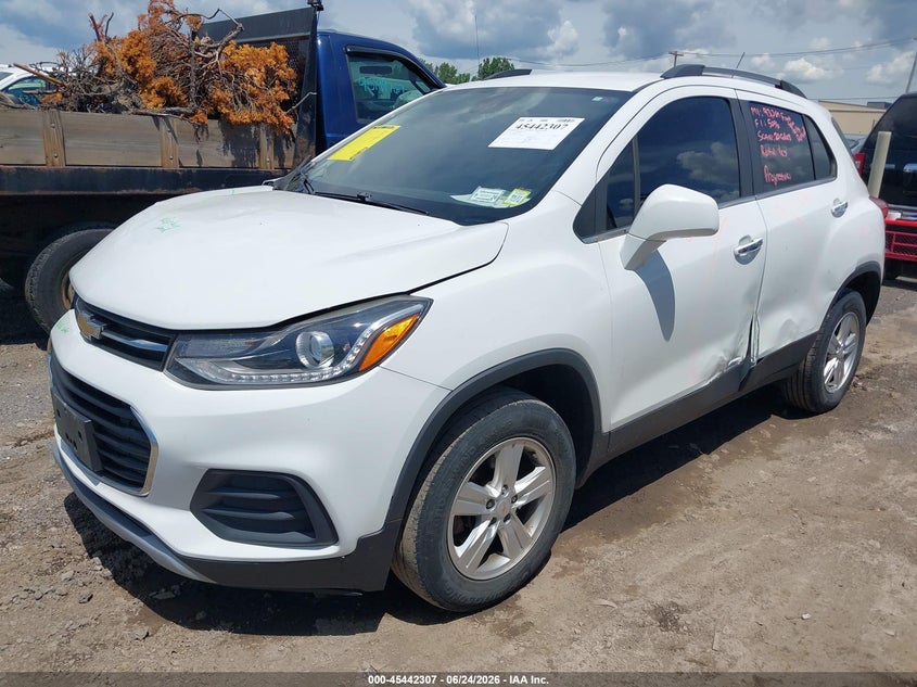 2018 Chevrolet Trax VIN KL7CJPSBXJB574786 IAAI salvage auction — RIGHT FRONT, Mv-907A (New York), sold $800 on 2026-07-08 (photo 2)