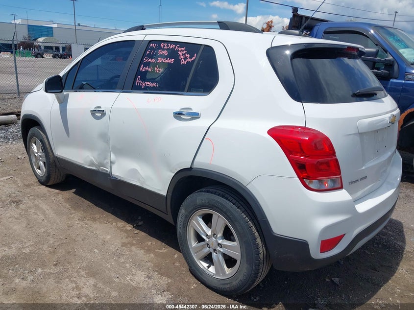 2018 Chevrolet Trax VIN KL7CJPSBXJB574786 IAAI salvage auction — RIGHT FRONT, Mv-907A (New York), sold $800 on 2026-07-08 (photo 3)