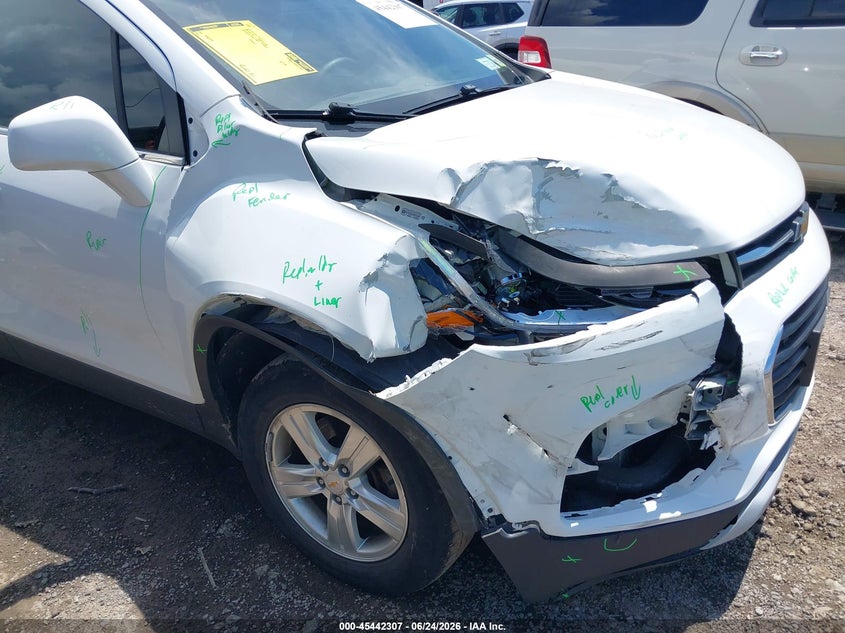 2018 Chevrolet Trax VIN KL7CJPSBXJB574786 IAAI salvage auction — RIGHT FRONT, Mv-907A (New York), sold $800 on 2026-07-08 (photo 6)