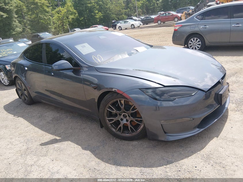 2022 Tesla Model s VIN 5YJSA1E5XNF484283 — IAAI salvage auction photo