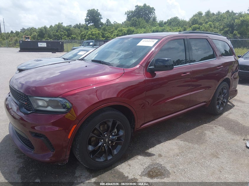 2024 Dodge Durango VIN 1C4RDHAG4RC172470 IAAI salvage auction — REAR END, Salvage (Louisiana), sold $8,000 on 2026-08-28 (photo 2)
