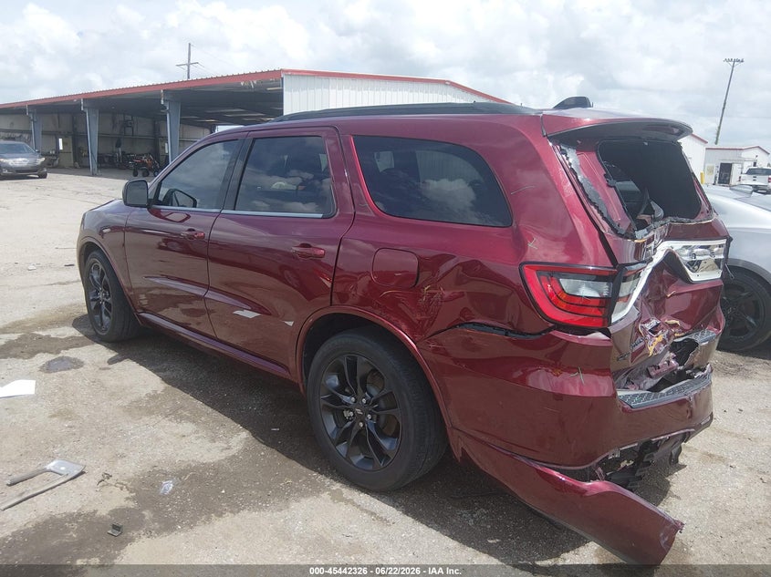 2024 Dodge Durango VIN 1C4RDHAG4RC172470 IAAI salvage auction — REAR END, Salvage (Louisiana), sold $8,000 on 2026-08-28 (photo 3)