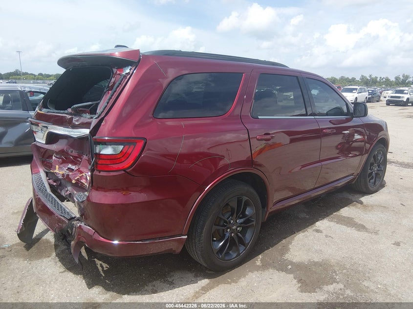 2024 Dodge Durango VIN 1C4RDHAG4RC172470 IAAI salvage auction — REAR END, Salvage (Louisiana), sold $8,000 on 2026-08-28 (photo 4)