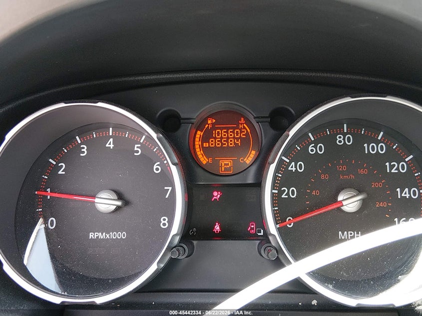 2010 Nissan Rogue sport VIN JN8AS5MT0AW022826 IAAI salvage auction — FRONT END, Bill Of Sale (Georgia), sold $600 on 2026-07-17 (photo 7)