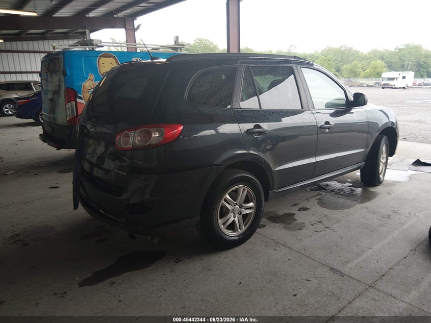 2010 Hyundai Santa fe VIN 5NMSG3AB4AH361271 IAAI salvage auction — REAR END, Salvage - Greater Than 75% (Maryland), sold $825 on 2026-09-04 (photo 4)