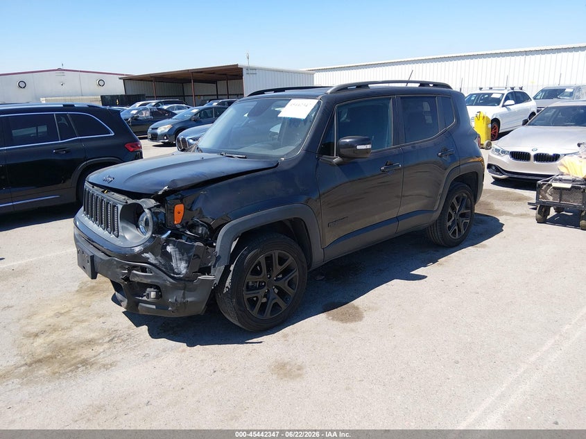 2016 Jeep Renegade VIN ZACCJBBT9GPD60336 IAAI salvage auction — FRONT END, Salvage (California), sold $1,750 on 2026-07-05 (photo 2)