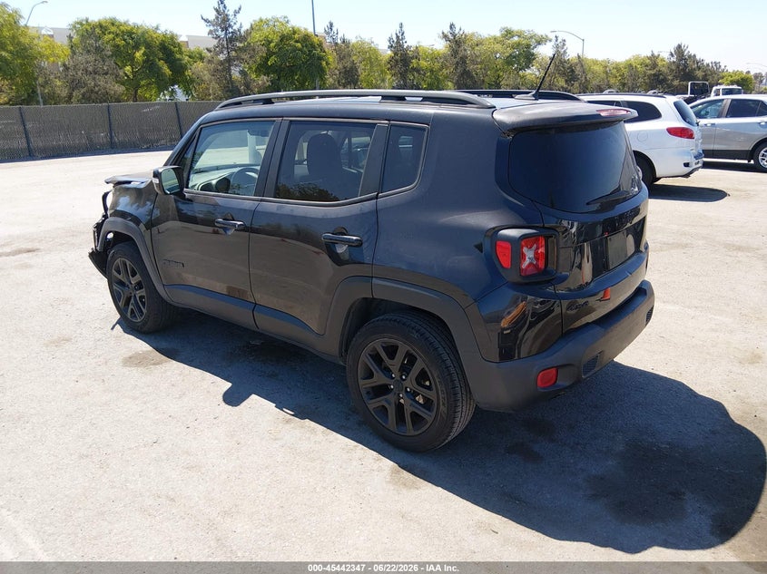 2016 Jeep Renegade VIN ZACCJBBT9GPD60336 IAAI salvage auction — FRONT END, Salvage (California), sold $1,750 on 2026-07-05 (photo 3)