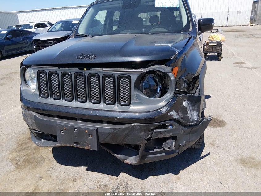 2016 Jeep Renegade VIN ZACCJBBT9GPD60336 IAAI salvage auction — FRONT END, Salvage (California), sold $1,750 on 2026-07-05 (photo 6)