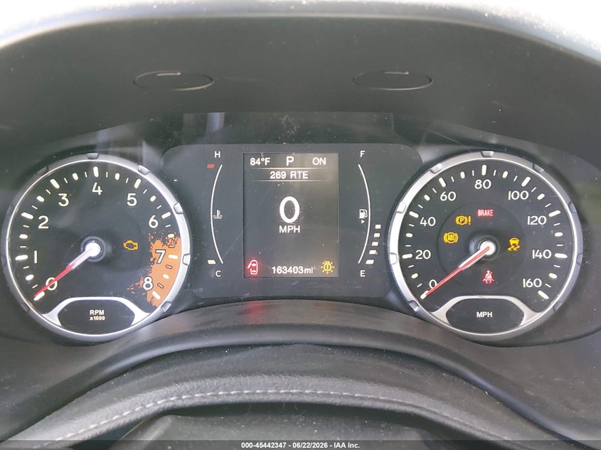 2016 Jeep Renegade VIN ZACCJBBT9GPD60336 IAAI salvage auction — FRONT END, Salvage (California), sold $1,750 on 2026-07-05 (photo 7)