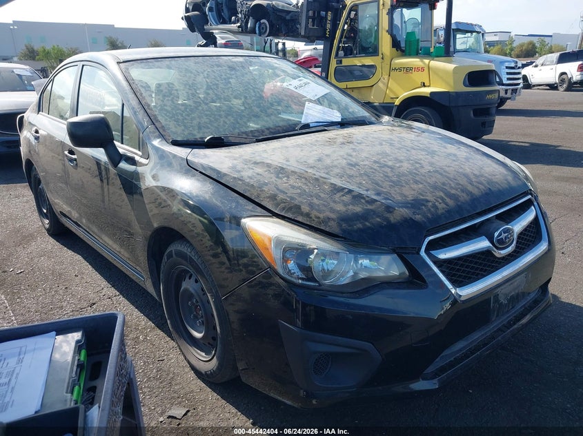 2014 Subaru Impreza VIN JF1GJAA63EG018355 IAAI salvage auction — REAR END, Salvage Title, sold $2,575 on 2026-07-17 (photo 1)