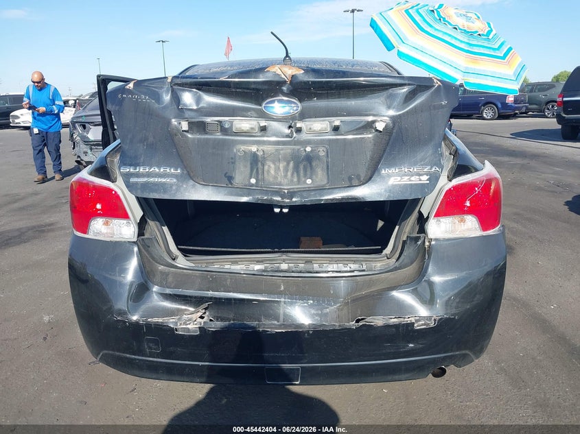 2014 Subaru Impreza VIN JF1GJAA63EG018355 IAAI salvage auction — REAR END, Salvage Title, sold $2,575 on 2026-07-17 (photo 6)