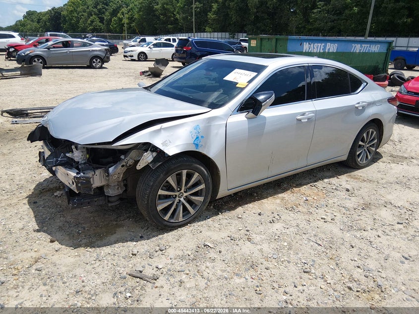 2020 Lexus VIN 58ADZ1B1XLU058279 IAAI salvage auction — FRONT END, Salvage (North Carolina), sold $7,700 on 2026-07-29 (photo 2)