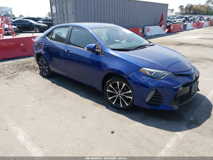 2019 Toyota Corolla VIN 5YFBURHE3KP927813 IAAI salvage auction — LEFT FRONT, Salvage (California), sold $4,900 on 2026-07-13 (photo 1)