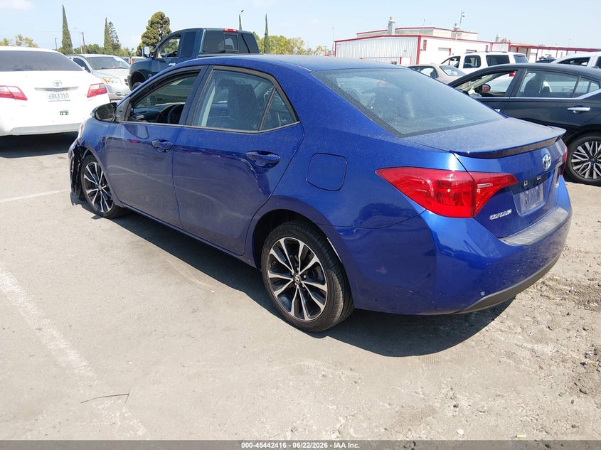 2019 Toyota Corolla VIN 5YFBURHE3KP927813 IAAI salvage auction — LEFT FRONT, Salvage (California), sold $4,900 on 2026-07-13 (photo 3)