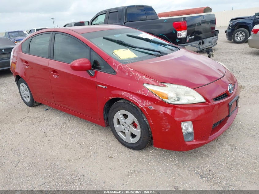 2011 Toyota Prius VIN JTDKN3DU6B0297948 IAAI salvage auction — REAR END, Salvage (Texas), sold $900 on 2026-07-13 (photo 1)