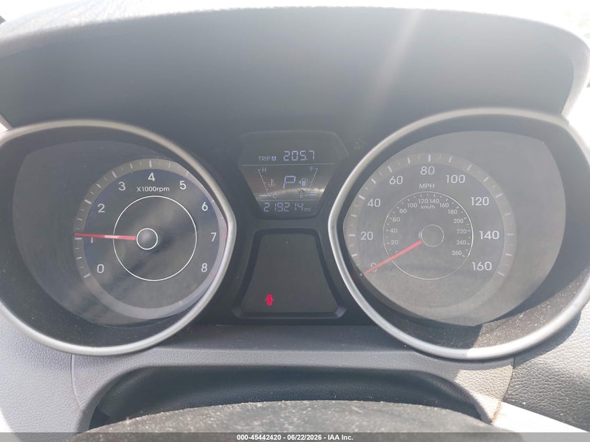 2016 Hyundai Elantra VIN KMHDH4AE4GU530966 IAAI salvage auction — THEFT, Salvage (North Carolina), sold $800 on 2026-07-29 (photo 7)
