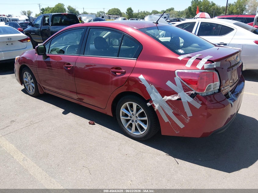 2014 Subaru Impreza VIN JF1GJAC64EH012264 IAAI salvage auction — REAR END, Salvage (Utah), sold $1,750 on 2026-07-10 (photo 3)