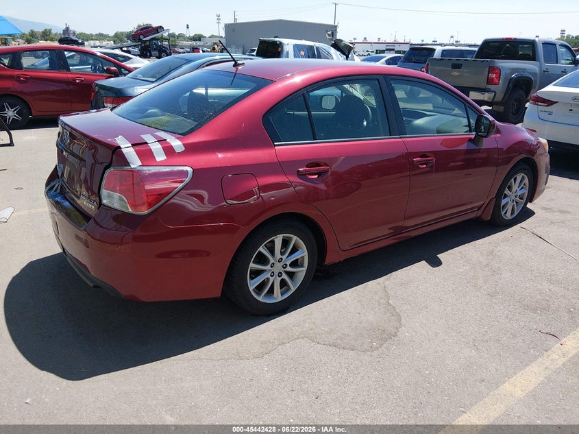 2014 Subaru Impreza VIN JF1GJAC64EH012264 IAAI salvage auction — REAR END, Salvage (Utah), sold $1,750 on 2026-07-10 (photo 4)