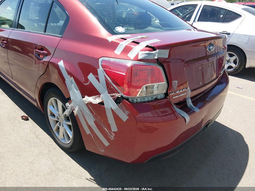 2014 Subaru Impreza VIN JF1GJAC64EH012264 IAAI salvage auction — REAR END, Salvage (Utah), sold $1,750 on 2026-07-10 (photo 6)