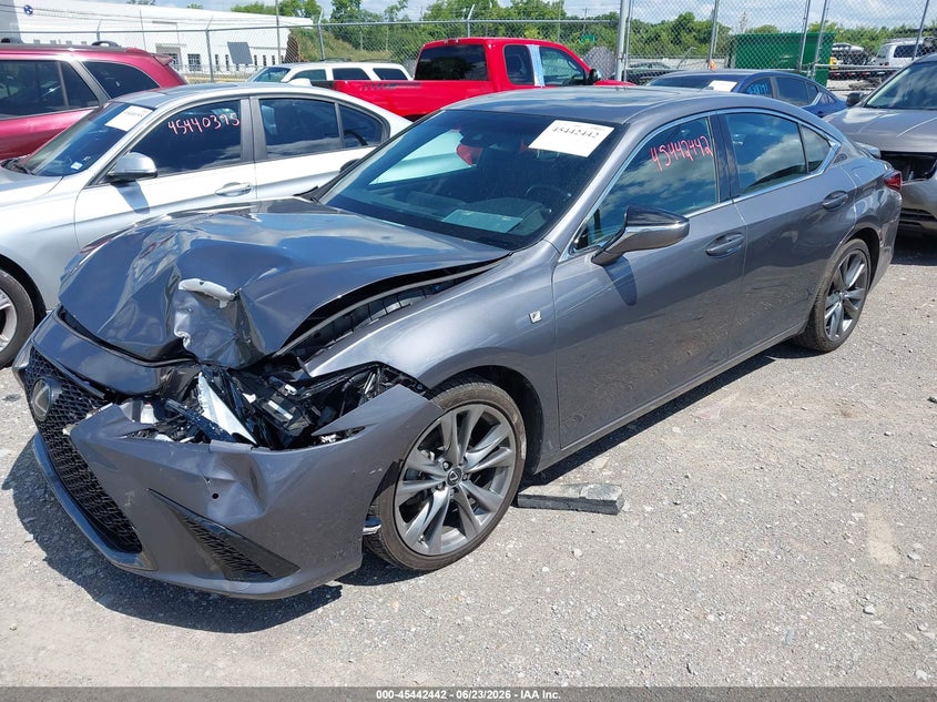2021 Lexus ES VIN 58AGZ1B12MU103424 IAAI salvage auction — FRONT END, Wait Title, sold $16,100 on 2026-09-03 (photo 2)